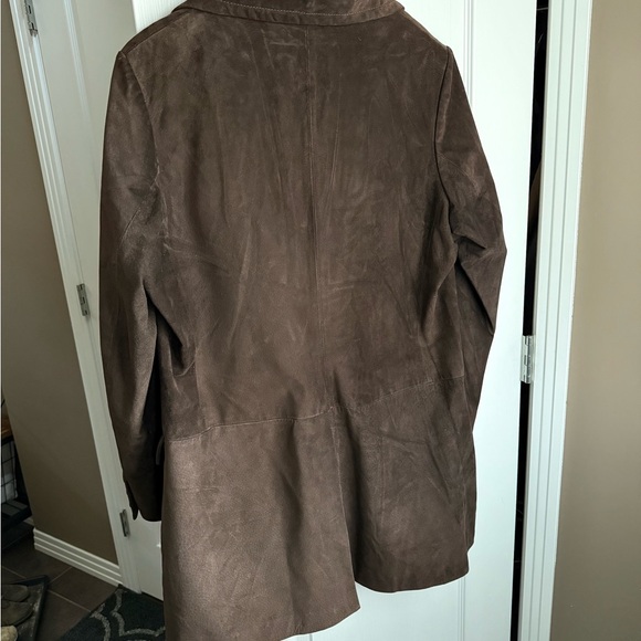 Danier Suede Blazer Jacket - Vintage, Mens - Picture 2 of 5